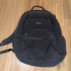 Vera Bradley Black Quilted Backpack